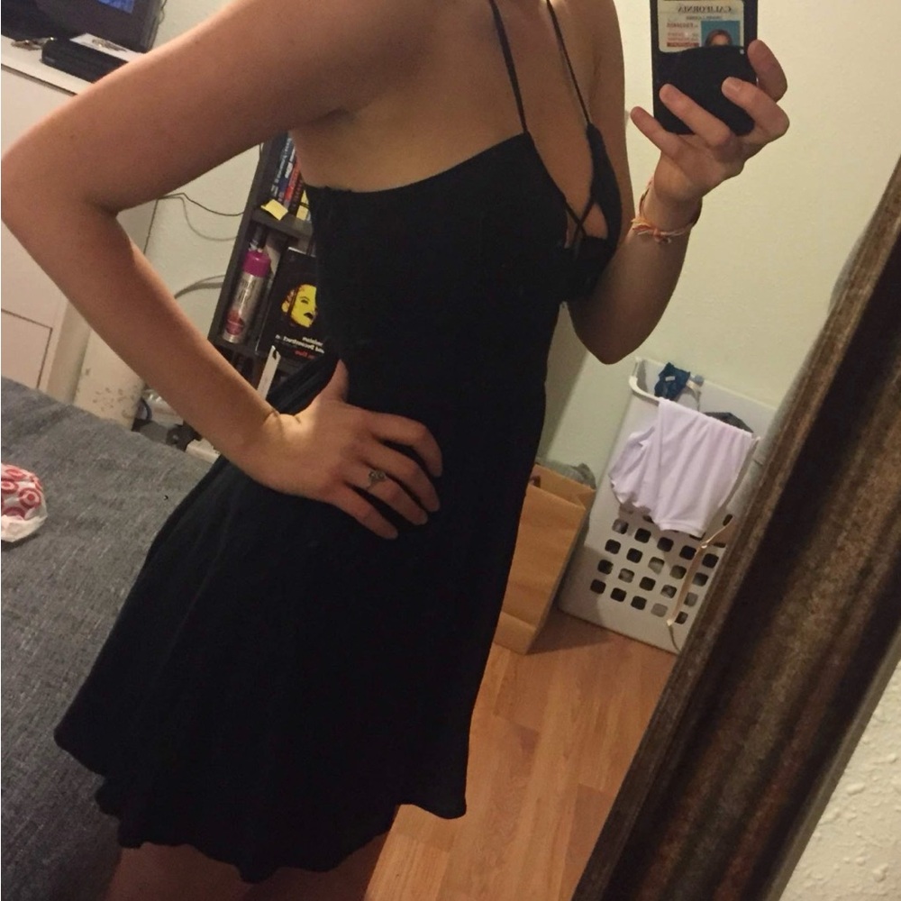 Kendall & Kylie Black Mini Dress